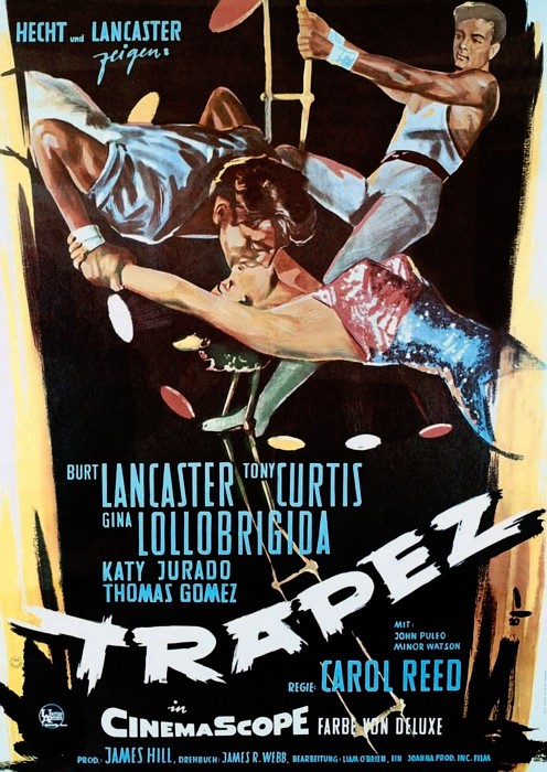 Filmplakat Trapez (1956) Plakat 4 von 6 FilmposterArchiv