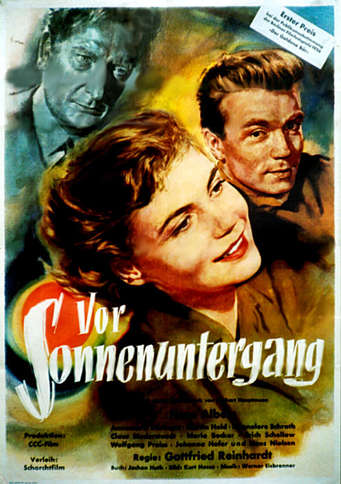 Plakat zum Film: Vor Sonnenuntergang