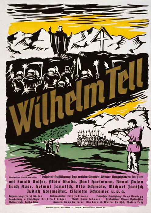 Plakat zum Film: Wilhelm Tell