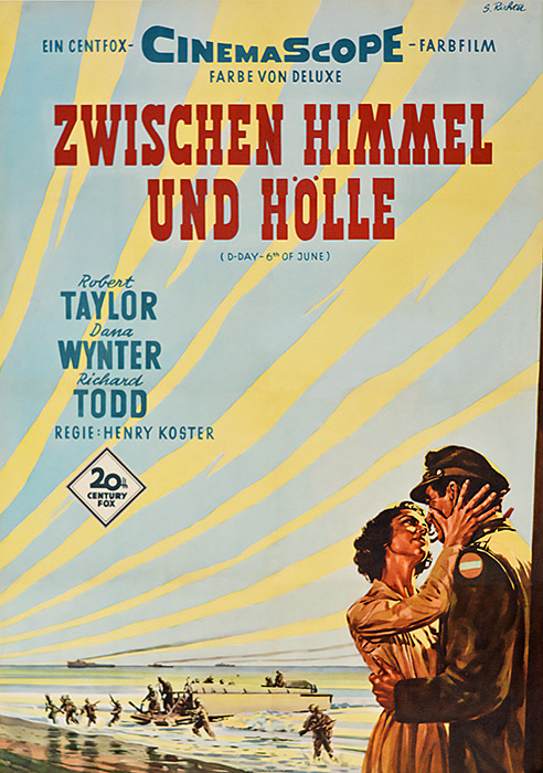 Filmplakat: Zwischen Himmel und Hölle (1956) - Plakat 2 von 2 ...