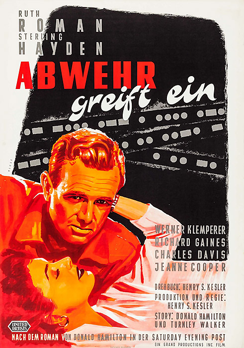 Plakat zum Film: Abwehr greift ein