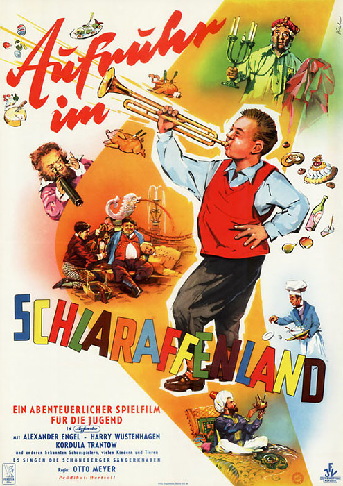 Plakat zum Film: Aufruhr im Schlaraffenland