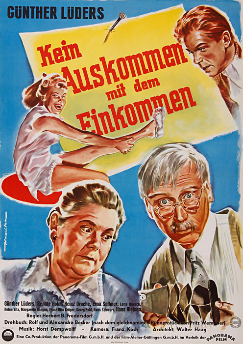 Plakat zum Film: Kein Auskommen mit dem Einkommen