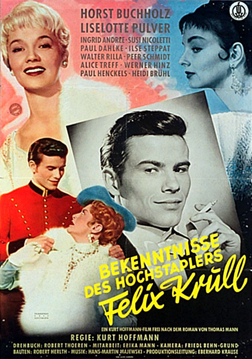 Plakat zum Film: Bekenntnisse des Hochstaplers Felix Krull