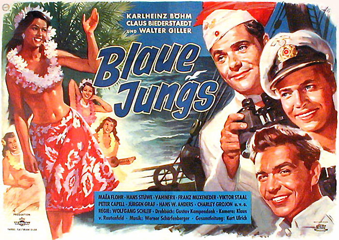 Plakat zum Film: Blaue Jungs