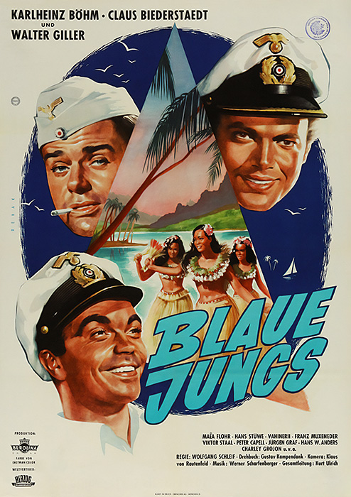 Plakat zum Film: Blaue Jungs