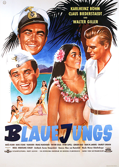 Plakat zum Film: Blaue Jungs