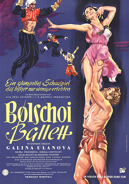 Plakat zum Film: Bolschoi Ballett