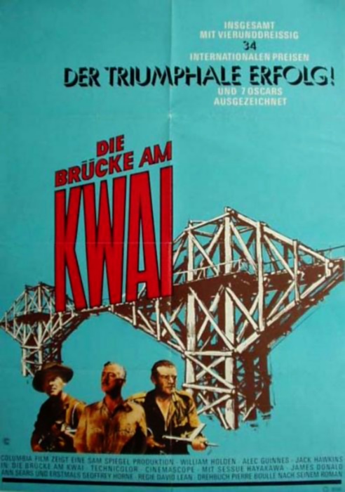 Plakat zum Film: Brücke am Kwai, Die