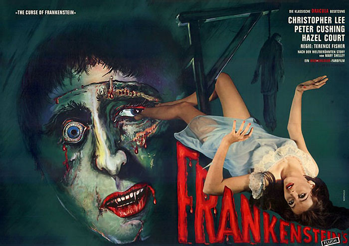 Plakat zum Film: Frankensteins Fluch