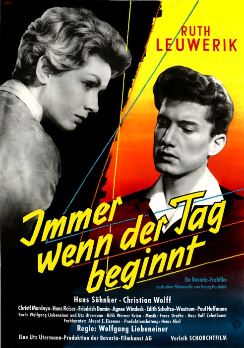 Plakat zum Film: Immer wenn der Tag beginnt