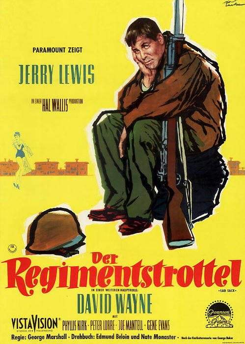 Plakat zum Film: Jerry - Der Regimentstrottel