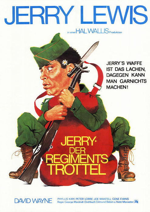 Plakat zum Film: Jerry - Der Regimentstrottel