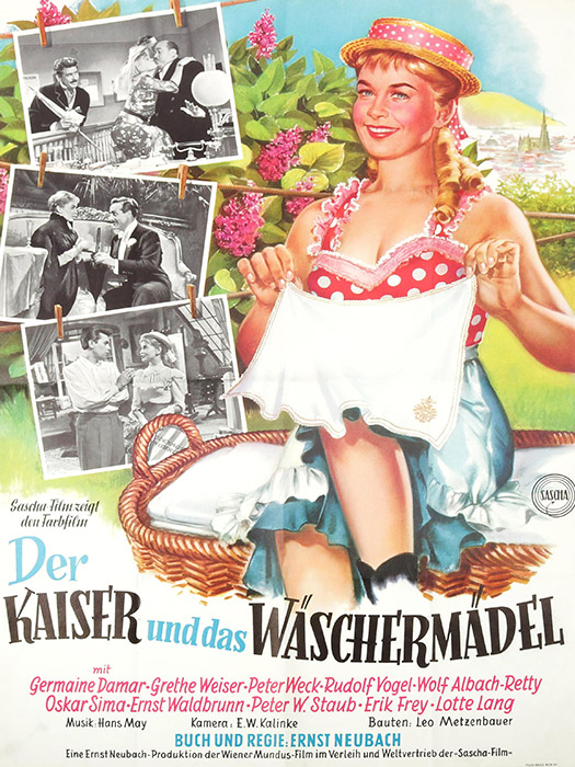 Plakat zum Film: Kaiser und das Wäschermädel, Der