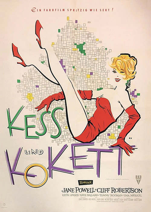 Plakat zum Film: Kess und kokett