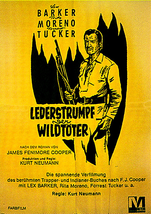 Plakat zum Film: Lederstrumpf