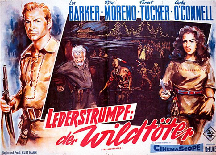 Plakat zum Film: Lederstrumpf