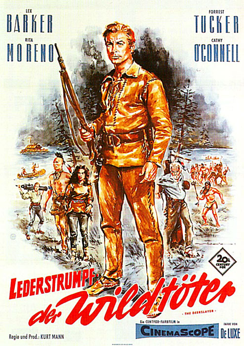 Plakat zum Film: Lederstrumpf