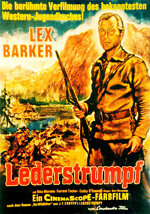 Filmplakat Lederstrumpf 1957 Plakat 3 Von 4 Filmposter Archiv