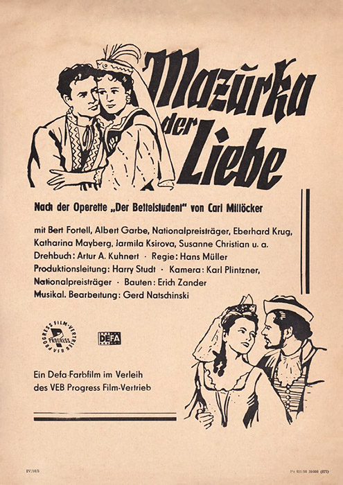 Plakat zum Film: Mazurka der Liebe