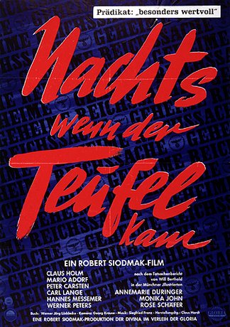 Plakat zum Film: Nachts, wenn der Teufel kam