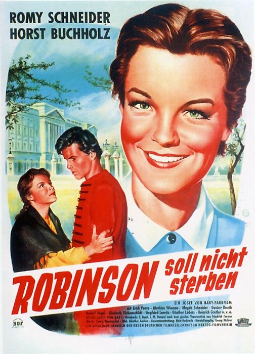 Plakat zum Film: Robinson soll nicht sterben