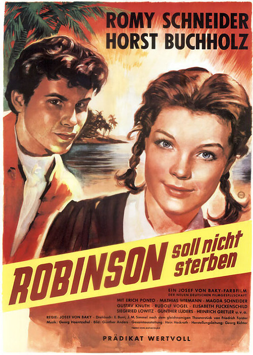 Plakat zum Film: Robinson soll nicht sterben