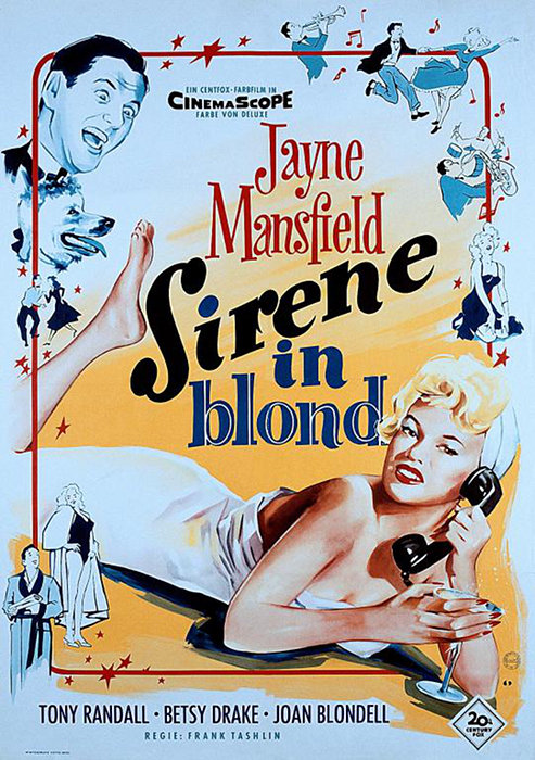 Plakat zum Film: Sirene in blond