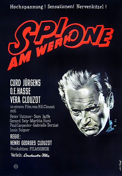 Plakat zum Film: Spione am Werk