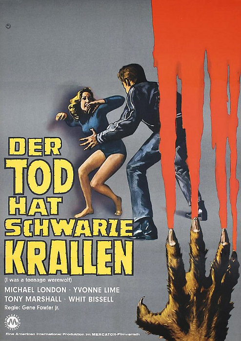 Plakat zum Film: Tod hat schwarze Krallen, Der