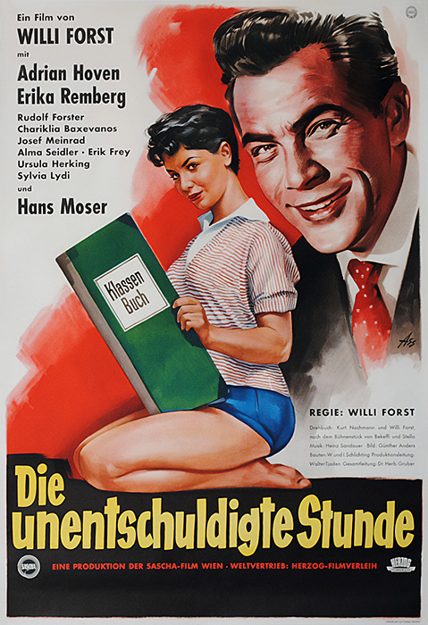 Plakat zum Film: unentschuldigte Stunde, Die