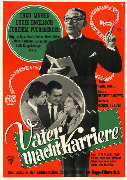 Plakat zum Film: Vater macht Karriere