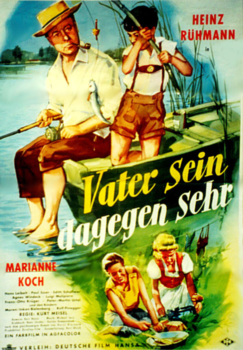 Plakat zum Film: Vater sein dagegen sehr