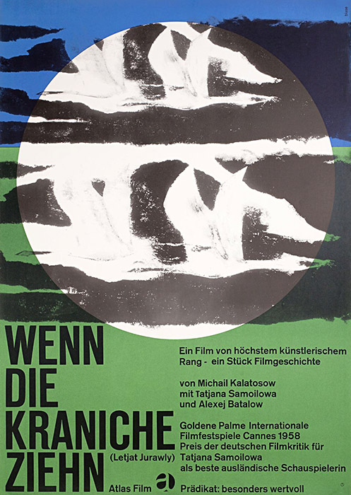 Plakat zum Film: Wenn die Kraniche ziehen