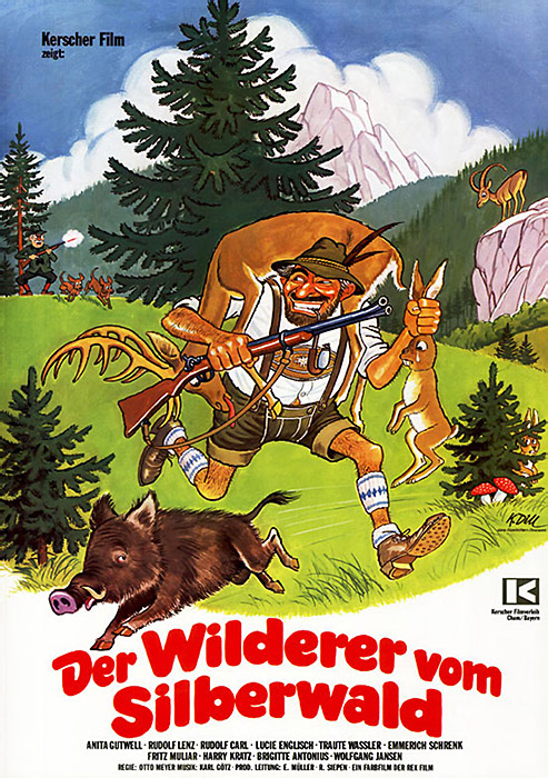 Plakat zum Film: Wilderer vom Silberwald, Der