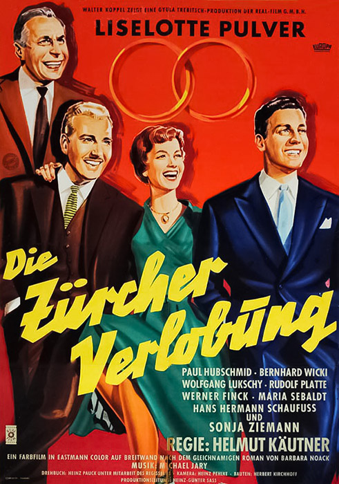 Plakat zum Film: Zürcher Verlobung, Die