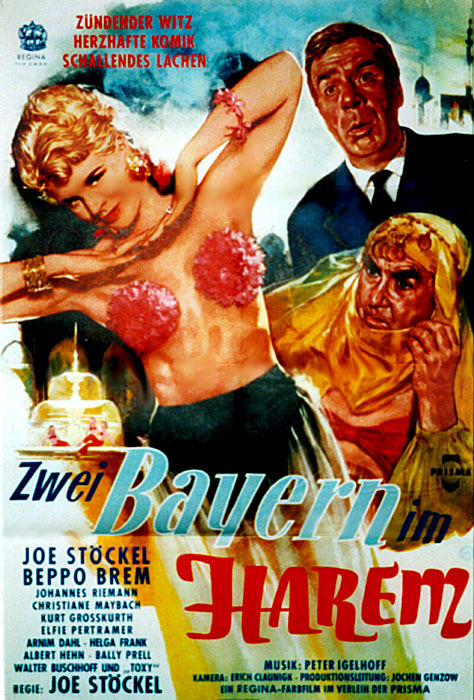 Plakat zum Film: Zwei Bayern im Harem