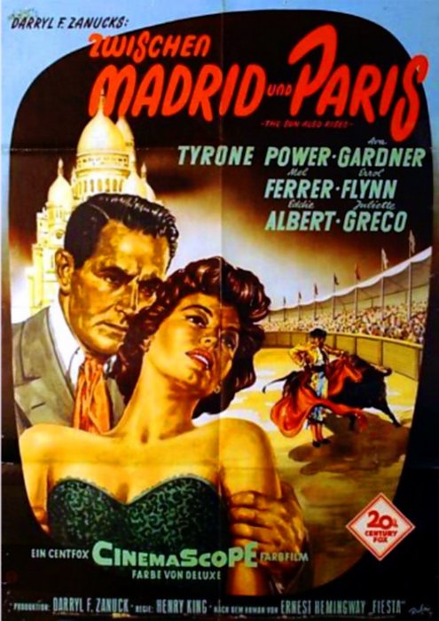 Plakat zum Film: Zwischen Madrid und Paris