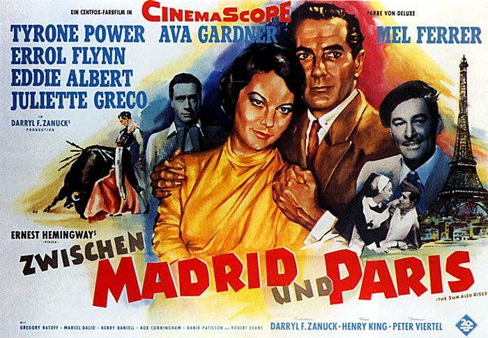 Plakat zum Film: Zwischen Madrid und Paris