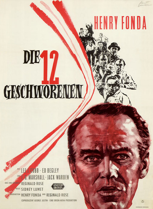 Plakat zum Film: zwölf Geschworenen, Die