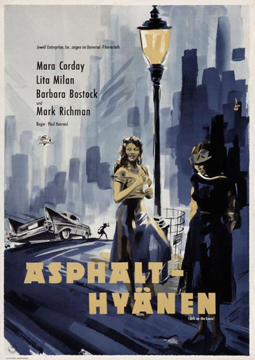 Plakat zum Film: Asphalt-Hyänen