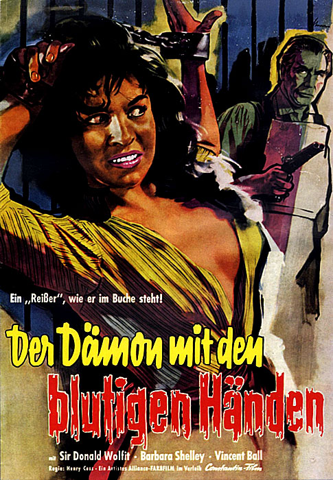 Plakat zum Film: Dämon mit den blutigen Händen, Der