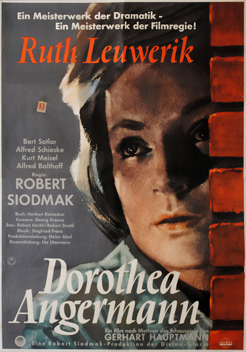 Plakat zum Film: Dorothea Angermann