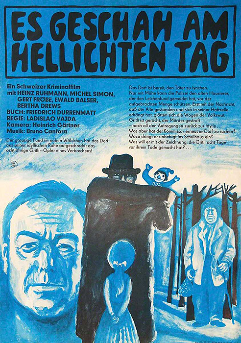 Plakat zum Film: Es geschah am hellichten Tag