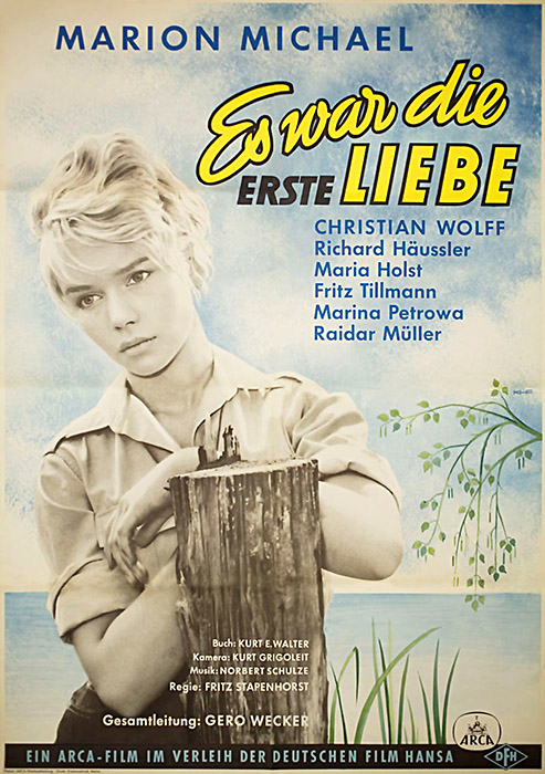 Plakat zum Film: Es war die erste Liebe