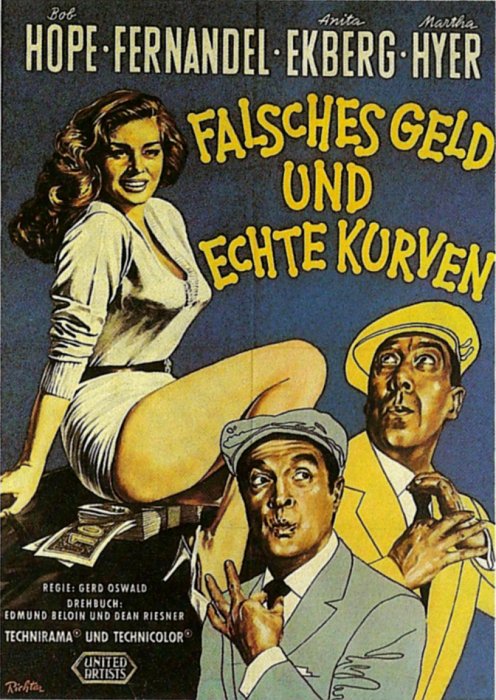 Plakat zum Film: Falsches Geld und echte Kurven