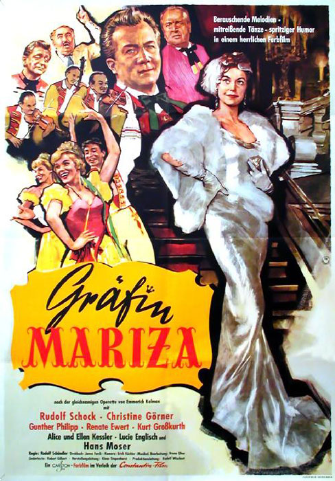 Plakat zum Film: Gräfin Mariza