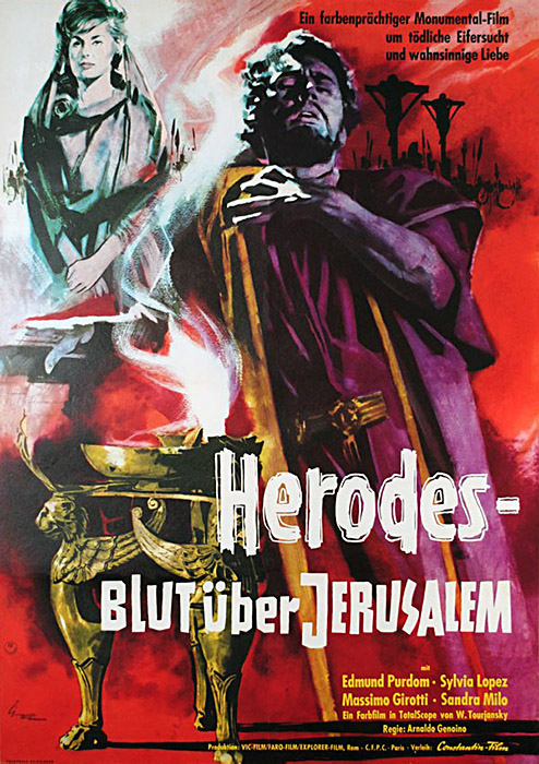 Plakat zum Film: Herodes - Blut über Jerusalem