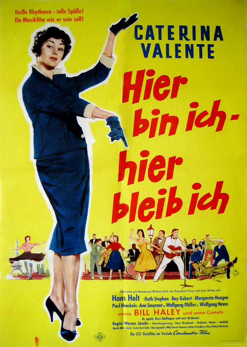 Plakat zum Film: Hier bin ich - hier bleib ich