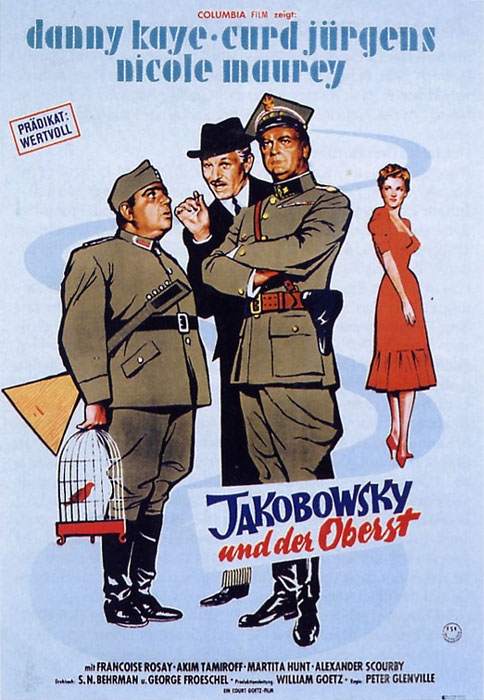 Plakat zum Film: Jakobowsky und der Oberst